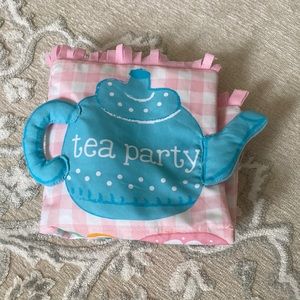 Mud Pie tea party play mat for babies
